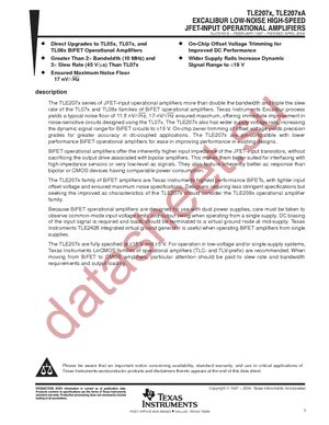 TLE2072ID datasheet  